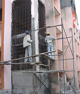 Shear Wall Beam Connection